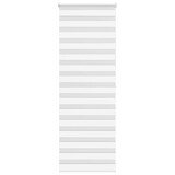 thumbnail of vidaXL Doppelrollo Weiß 80x200 cm Stoffbreite 75,9 cm Polyester