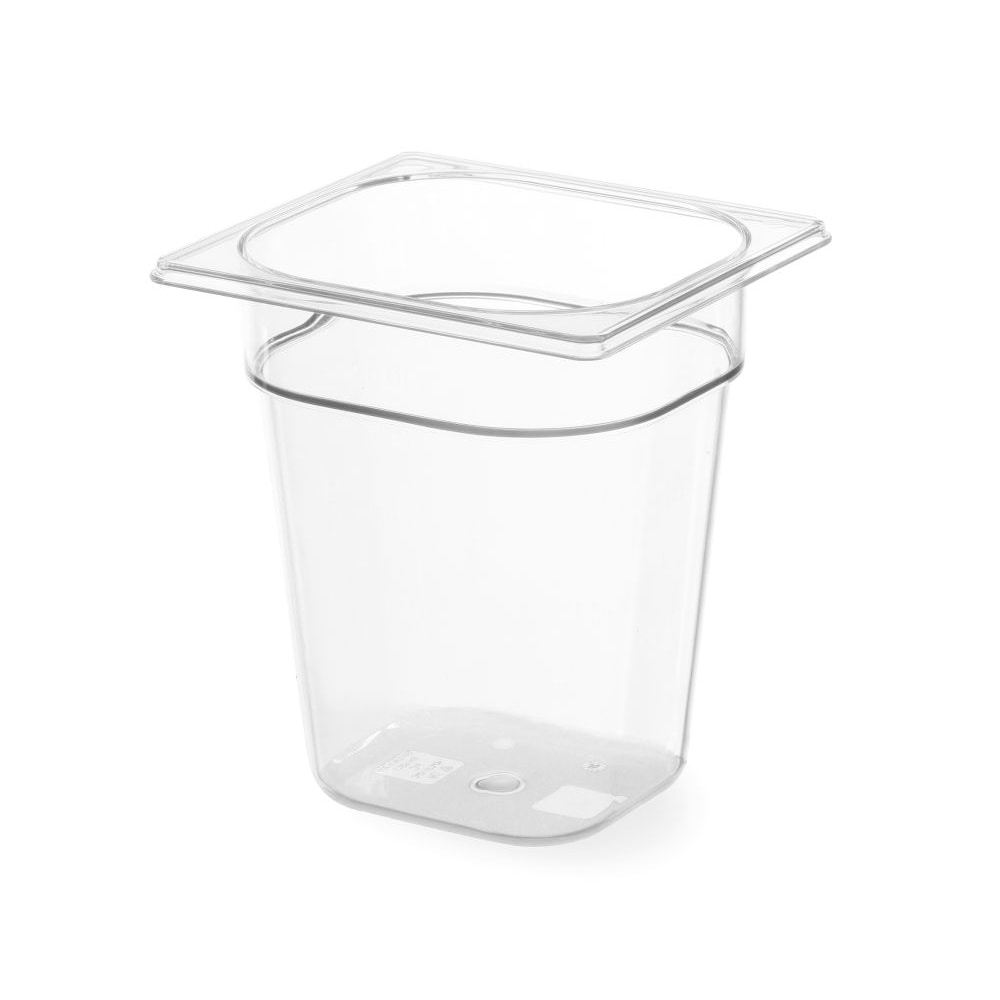 Contenitore Hendi GN1/6 da 1,6 litri e trasparente in policarbonato