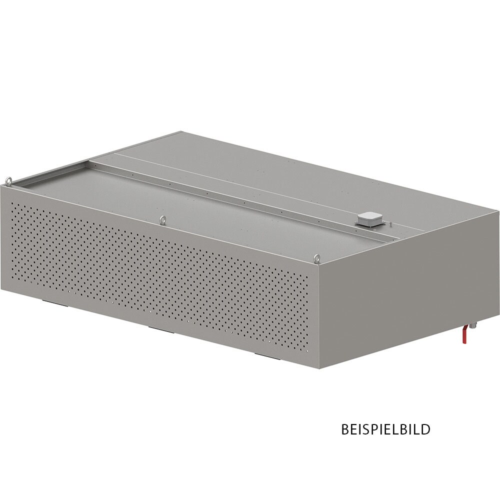 Stalgast Compensatiewandluik "Expert Line", 3700x1400x450 mm, doosvorm met LC2 type A cycloon/labyrintfilter