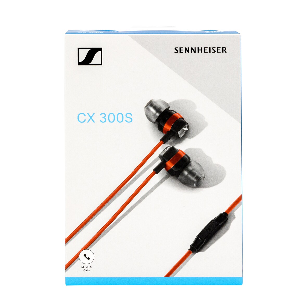 Sennheiser CX 300S in Ear corded Headset, red
