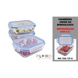 thumbnail of Fiambrera rectangular cristal 1040cc