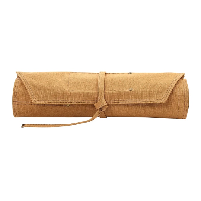 XinZuo - Messertasche Canvas Stoff - Khaki