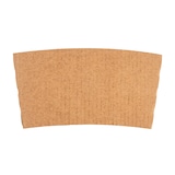 thumbnail of Fundas Aislantes Para Vasos 480 Ml 170 + 90 G/M2 13/11X6,5 Cm Natural Cartón (1000 unidades)