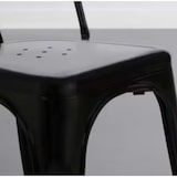 thumbnail of Gasfrit - Conjunto de 4 Cadeiras Industriais Strong Pretas 45x51x84,5 cm