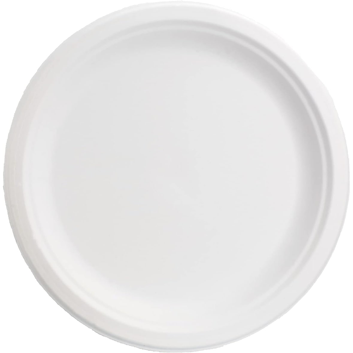 DOT Horeca Solutions 50 Piatti piani carta bagassa 17 CM usa e getta monouso polpa di cellulosa compostabili bio bianco delivery