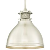 thumbnail of Pendelleuchte Vintage Industrial Nickel mit 1 Lampe