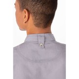 thumbnail of Chef Works® Kochjacke SPRINGFIELD COOL VENT & lite, Reißverschluss, Grau, Größe XS