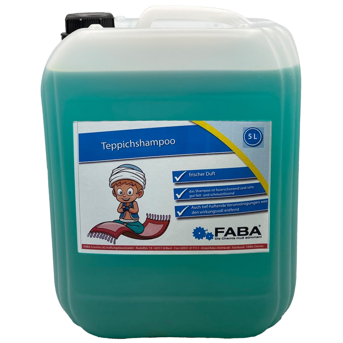 5 L Teppichshampoo, Teppichreiniger