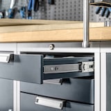 thumbnail of Teleskopauszug Vollauszug 100kg belastbar 1 Paar Schubladenauszüge Stahl 800mm