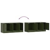 thumbnail of vidaXL TV-Schrank Olivgrün 99x39x44 cm Stahl
