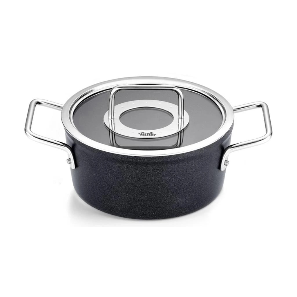 Fissler - Adamant - 24 cm Kochtopf mit Glasdeckel