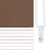 thumbnail of vidaXL Doppelrollo Braun 150x150 cm Stoffbreite 145,9 cm Polyester