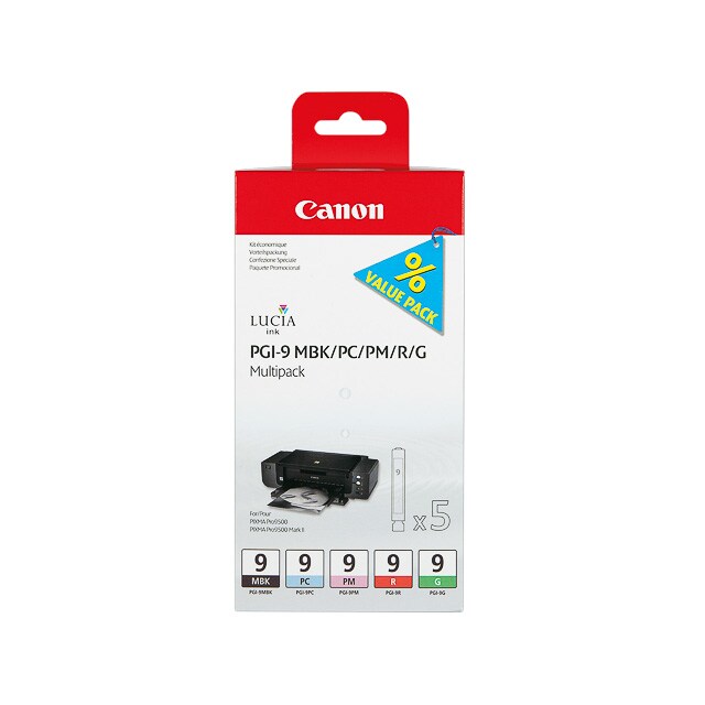 Tinten CANON PGI9 CANON PRO9500 TINTE (5) MBKPCPMRG