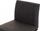 thumbnail of CHEFGASTRO Barhocker MANHATTAN Schwarz Stoff HxBxT 86x42x44cm Stoff Dunkelgrau Barstuhl