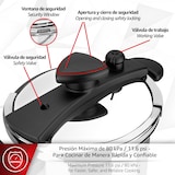 thumbnail of Olla Express Magefesa Astra Acero Inoxidable 4 L