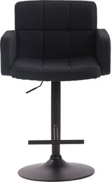 thumbnail of CHEFGASTRO Barhocker ATACAMA, Stoff Schwarz HxBxT 93x60x56cm Stoff Schwarz Barstuhl