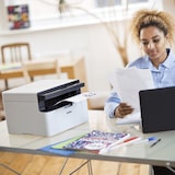 thumbnail of Brother DCP-1610W Multifunktionsdrucker Laser A4 2400 x 600 DPI 20 Seiten pro Minute WLAN