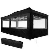 thumbnail of tectake Gazebo pieghevole Viola 3x6 m con 4 elementi laterali - nero - 403164