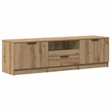 thumbnail of vidaXL TV-Schrank Artisan-Eiche 140x35x40 cm Holzwerkstoff