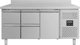 thumbnail of vaiotec Kühltisch / 1 Tür & 4 Schubladen inkl. Aufkantung - Monoblock, 1795 x 700 mm