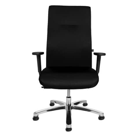 Drehstuhl Big Star 20 chrom/schwarz