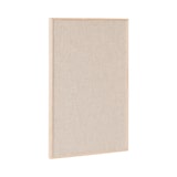 thumbnail of Pizarra de avisos Bi-Office Earth New Basic, 88,5x58,5 cm, Superficie de Tela Bianco, Marco de Pino PEFC