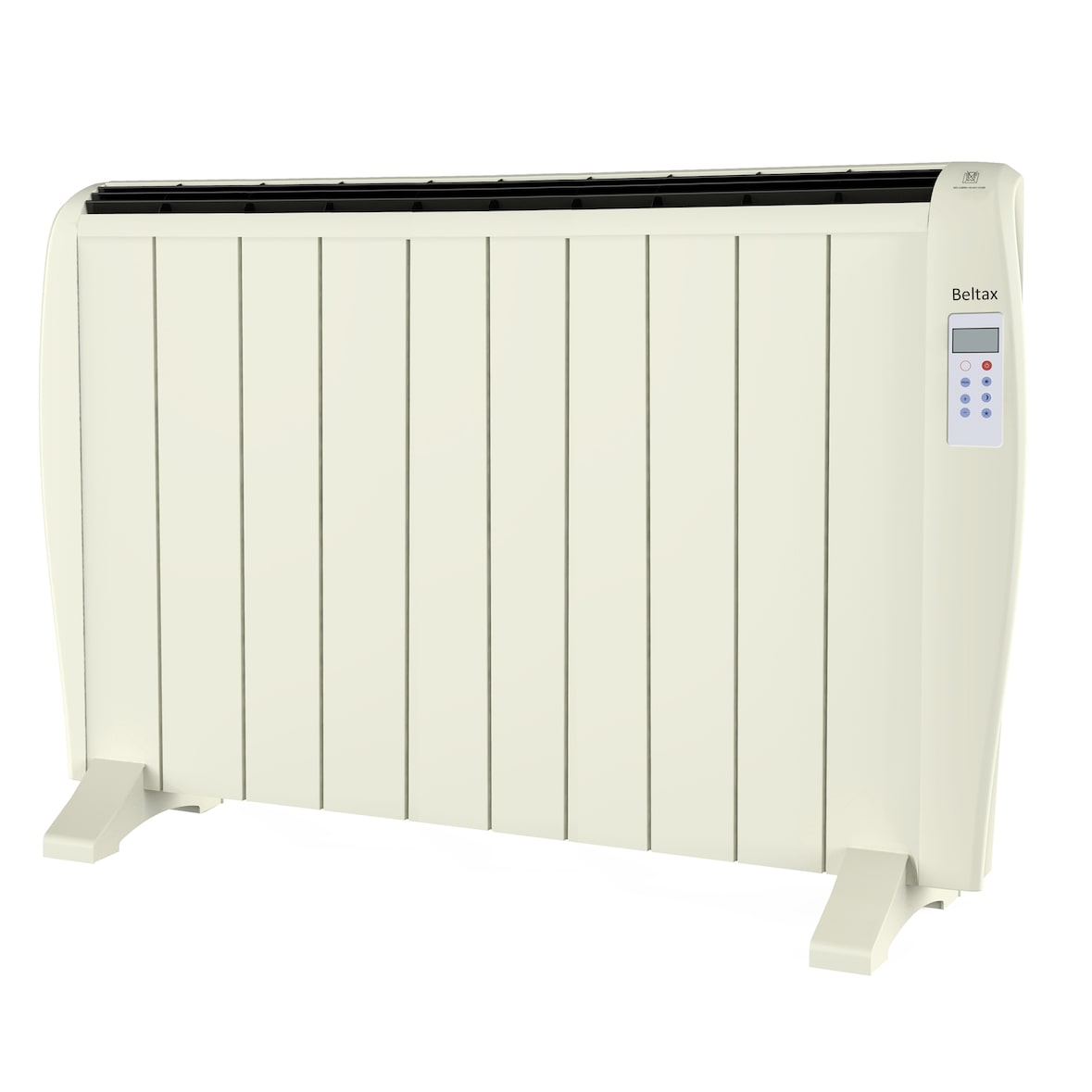 Emisor térmico BELTAX BPH-1500, 1500W, 10 resistencias de aluminio, panel LCD, programador semanal, 3 modos, mando a distancia