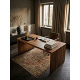 thumbnail of Schreibtisch BOHA Massiv-Holz Sheesham Computertisch 180 cm breit Echtholz Design Ablage Büro-Tisch