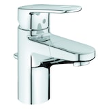 thumbnail of GROHE Einhandmischer Waschtisch Europlus Zugstangen-Ablaufgarnitur und herausziehbarer Brause, verchromt