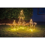 thumbnail of 3D LED-Weihnachtsstern H51cm schwarz Leuchtstern Drahtstern Weihnachtsdeko