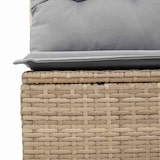 thumbnail of vidaXL Garten-Sofa-Set mit Kissen mit Speicher 6 pcs Beige Poly Rattan
