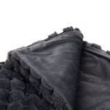 thumbnail of Plaid Diana dunkelgrau 130x170 cm - Rechteck Polyester Amadeus 130x2 cm