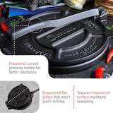 thumbnail of Victoria Pressa per Tortillas Messicane in Ghisa HD 20cm Pataconera Colombiana Roti Maker, VIC-34214, Nero