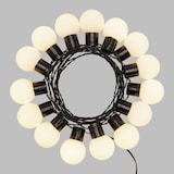 thumbnail of Guirlande Guinguette Solaire 6m 15 ampoules SuperLED G50 blanc chaud opaque Lotti
