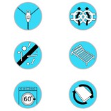 thumbnail of vidaXL Topmatras 6 cm visco-traagschuim 80x200 cm