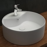 thumbnail of Alpenberger Keramik Aufsatzwaschbecken 40 cm Ø | Nano-Beschichtung für perfekte Hygiene Aufsatz Waschschüssel