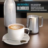 thumbnail of Arendo Edelstahl Milchkännchen mit Messskala - Milchkanne zum Aufschäumen von Milchschaum