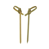 thumbnail of MONOUSO - Pinchos de Bambú "Lazo" Natural 7cm (50 Uds)