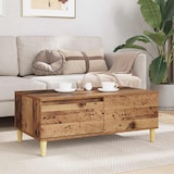 thumbnail of vidaXL Couchtisch mit Schubladen Altholz 90 x 50 x 35 cm Holzwerkstoff