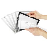 thumbnail of DURABLE - 4985-23  Cornice espositiva DURAFRAME® MAGNETIC PLUS A4, argento