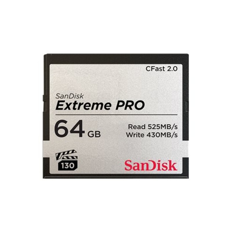 SanDisk Extreme Pro Flash-Speicherkarte 64 GB CFast 2.0