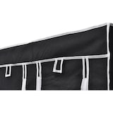 thumbnail of Helloshop26 - Armoires penderie etagère tissu noir entrée chambre camping 2002002