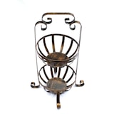 thumbnail of Etagere Obstkorb 10-320 Gemüsekorb 62 cm Küchenregal mit 2 Körbe Obstschale Korb