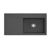 thumbnail of Villeroy&Boch Rechteckiges Spülbecken, Küchenspüle Subway Style 60 Graphite schwarz/grau 100x51cm, Unterschrankbreite 60 cm