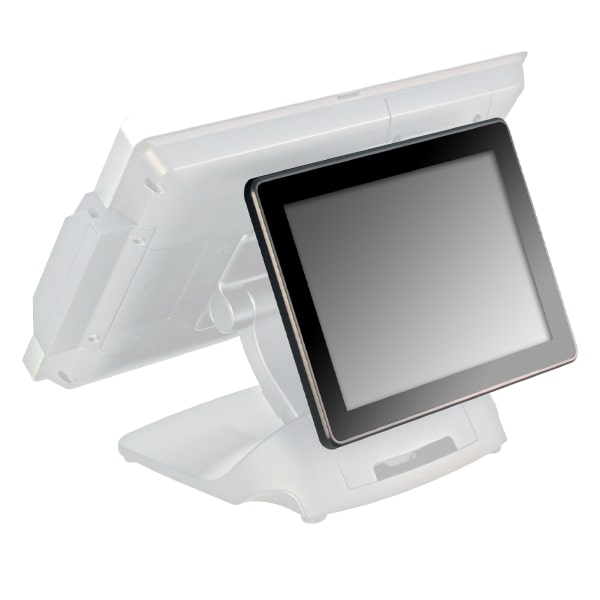 Segunda Pantalla Posifflex 10" LCD LED USB para Terminales Posiflex PS, Color Negro