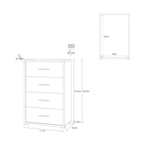 thumbnail of SARMOG MOBILE 4 CASSETTI KIT L71 P41 H110 in truciolare nobilitato color cemento e ossido bianco