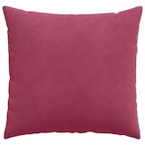 thumbnail of vidaXL Sofakissen 2 pcs Weinrot 50 x 50 cm Cordstoff