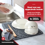 thumbnail of HGMD Gootsteenmat Grijs - Gootsteen Beschermer - Anti Kras - Keuken Accessoires - Siliconen