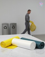 thumbnail of Qualitäts-Müllbeutel 140 Liter, blau, 40my, 250 Beutel je SET