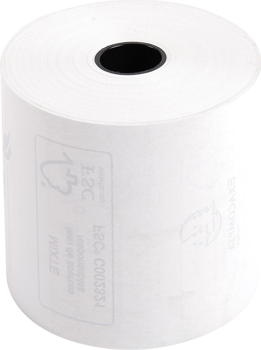 Lot de 60 Bobine papier thermique pour caisse et TPE - larg. 57mm / diam. 60mm